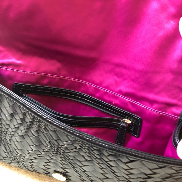 Cole Haan Genevieve Woven Leather Clutch - Picture 4 of 10